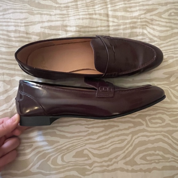 J. Crew Women's Brown Leather Loafers - Picture 3 of 5